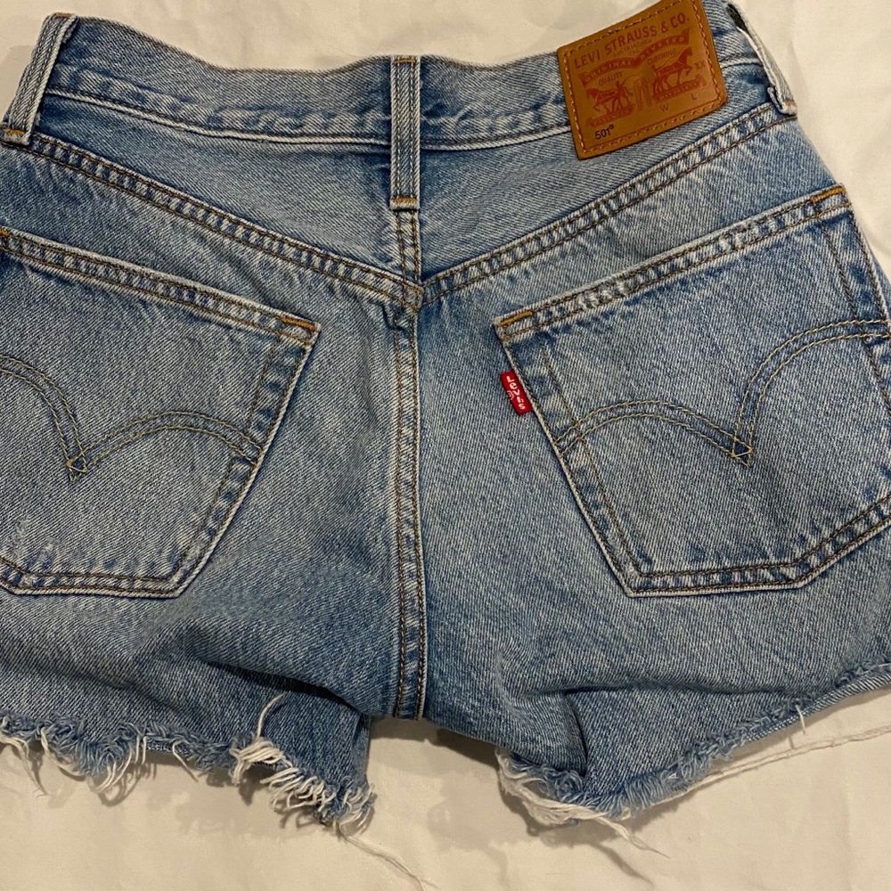 Levi shorts made by me:))